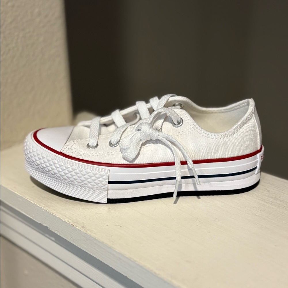 Converse Kids Chuck Taylor All Star Eva Lift Canvas Platform OX, Kid Youth Sz 1Y - Picture 4 of 9